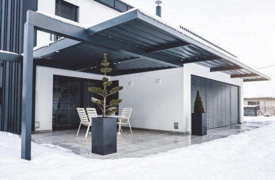 verniciatura a polvere in architettura